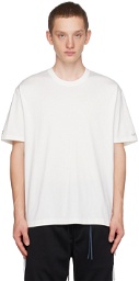 MASTERMIND WORLD White Crystal-Cut T-shirt