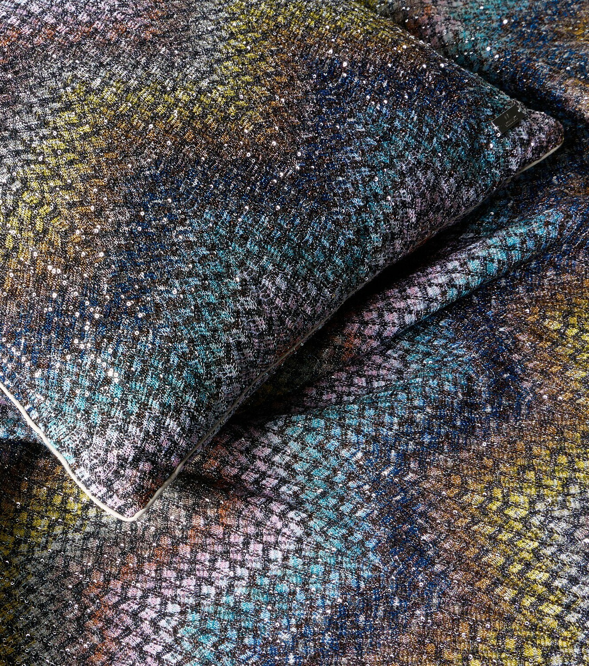 Missoni Salina Zigzag lamé throw