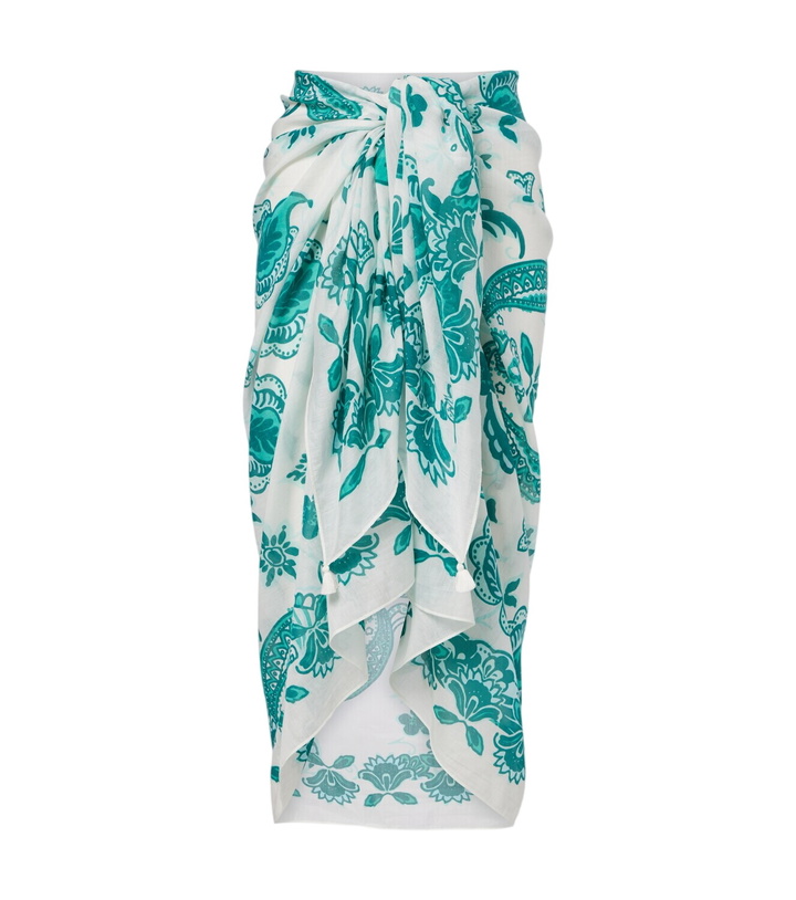 Photo: Heidi Klein Kos paisley cotton and silk beach cover-up