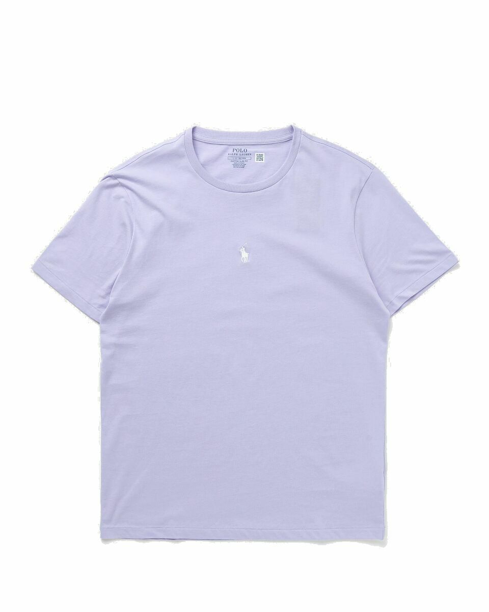 Photo: Polo Ralph Lauren Short Sleeve T Shirt Purple - Mens - Shortsleeves