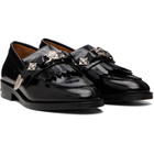 Toga Pulla Black Metal Loafers