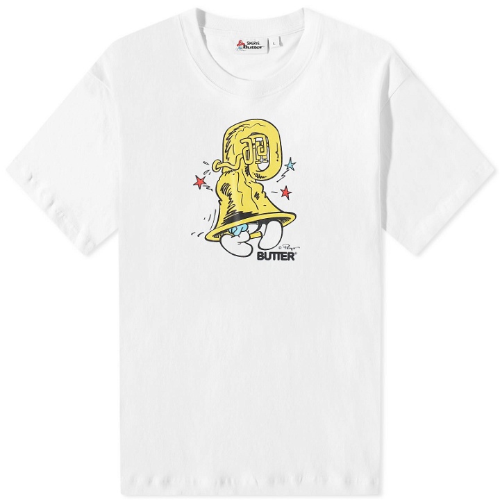 Photo: Butter Goods x The Smurfs Harmony T-Shirt in White
