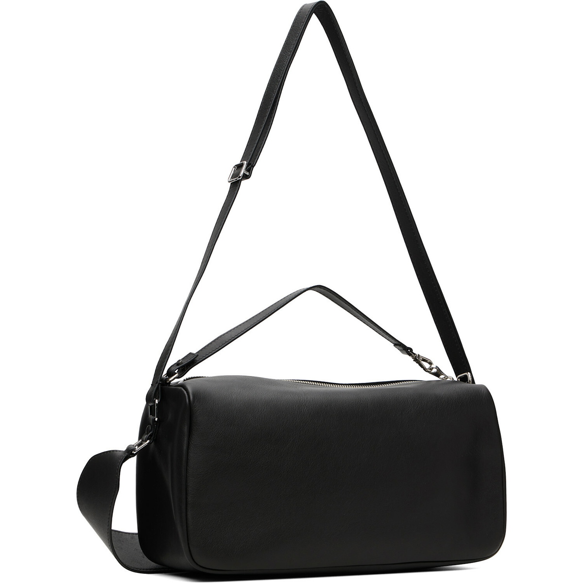 Courrèges Black Medium Three Sixty Leather Bag