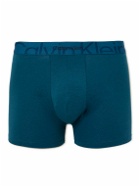 Calvin Klein Underwear - Icon Stretch-Cotton Boxer Briefs - Blue