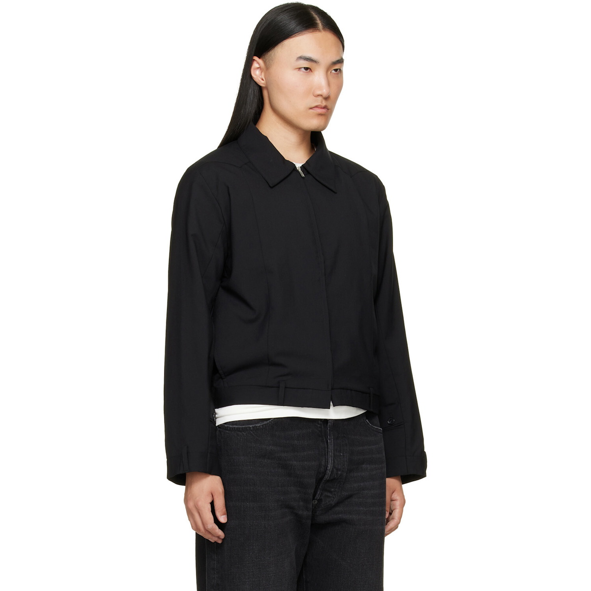 HODAKOVA Black Harrington Jacket
