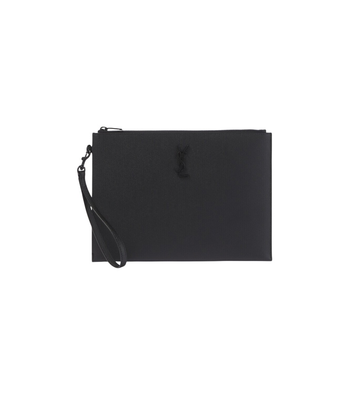 Photo: Saint Laurent Paris leather tablet pouch