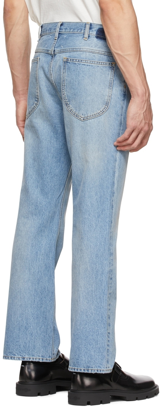 Maison Margiela Blue Faded Jeans