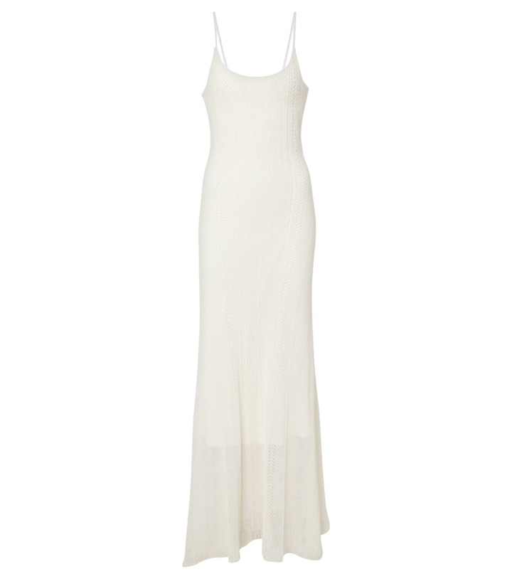 Photo: Faithfull Treillis crochet cotton-blend midi dress