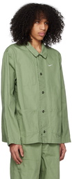 Nike Green Embroidered Jacket