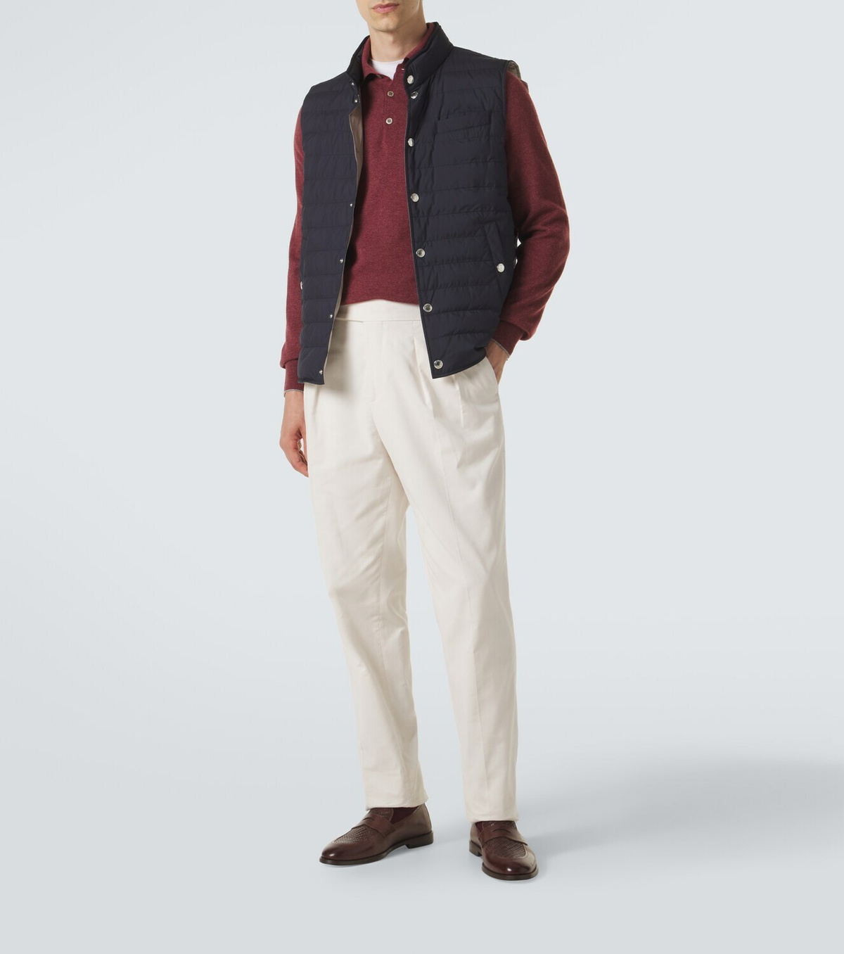 Brunello Cucinelli Cotton straight pants