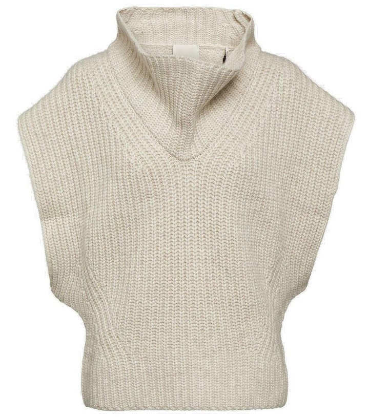 Photo: Isabel Marant Laos wool and cashmere sweater vest