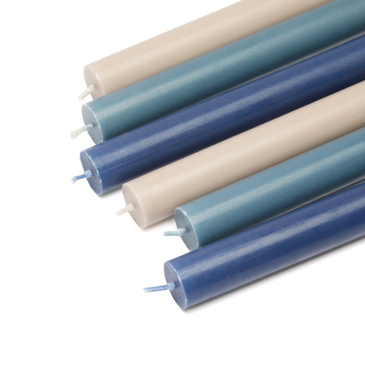 The Conran Shop Candles - Set of 6 in Blues 