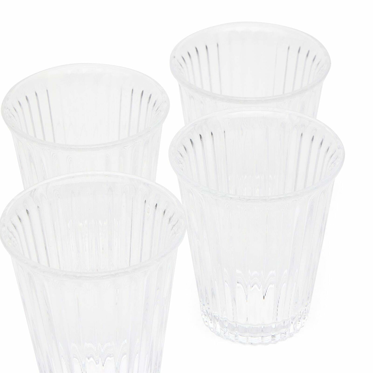 Service Projects Canteen Bodega Glass - Set of 4 in Clear 