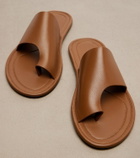 The Row Malick Thong leather sandals