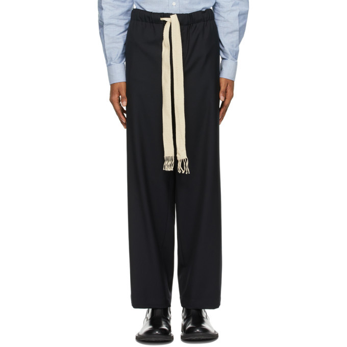 Drawstring Trousers Ellbridge Black – Oliver Spencer