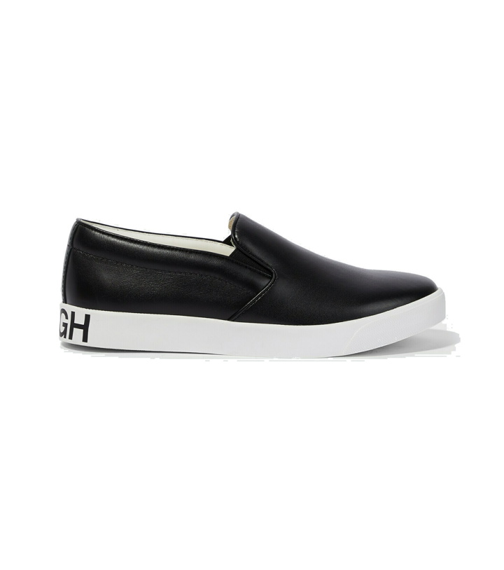 Photo: Comme des Garcons Homme - Slip-on leather sneakers