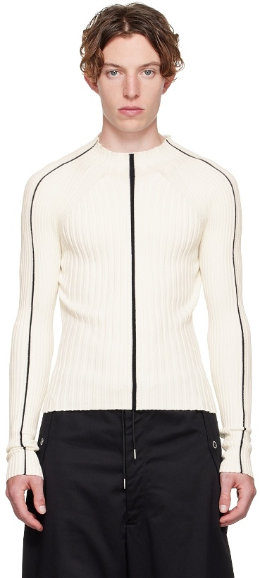 Photo: Dion Lee SSENSE Exclusive White Sweater