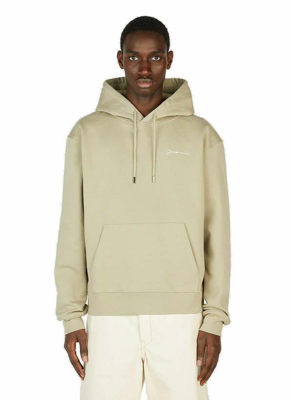 Photo: Jacquemus - Le Brode Hooded Sweatshirt in Khaki