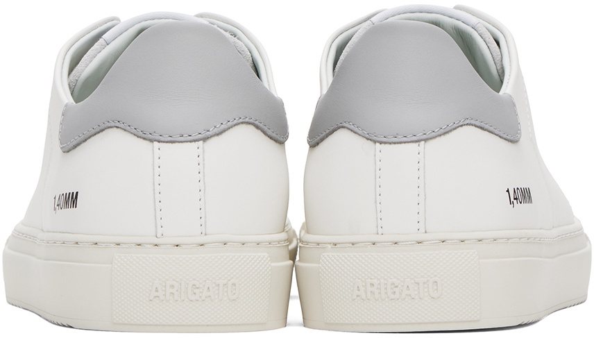 Axel Arigato White & Gray Clean 90 Triple Sneakers Axel Arigato display picture 3
