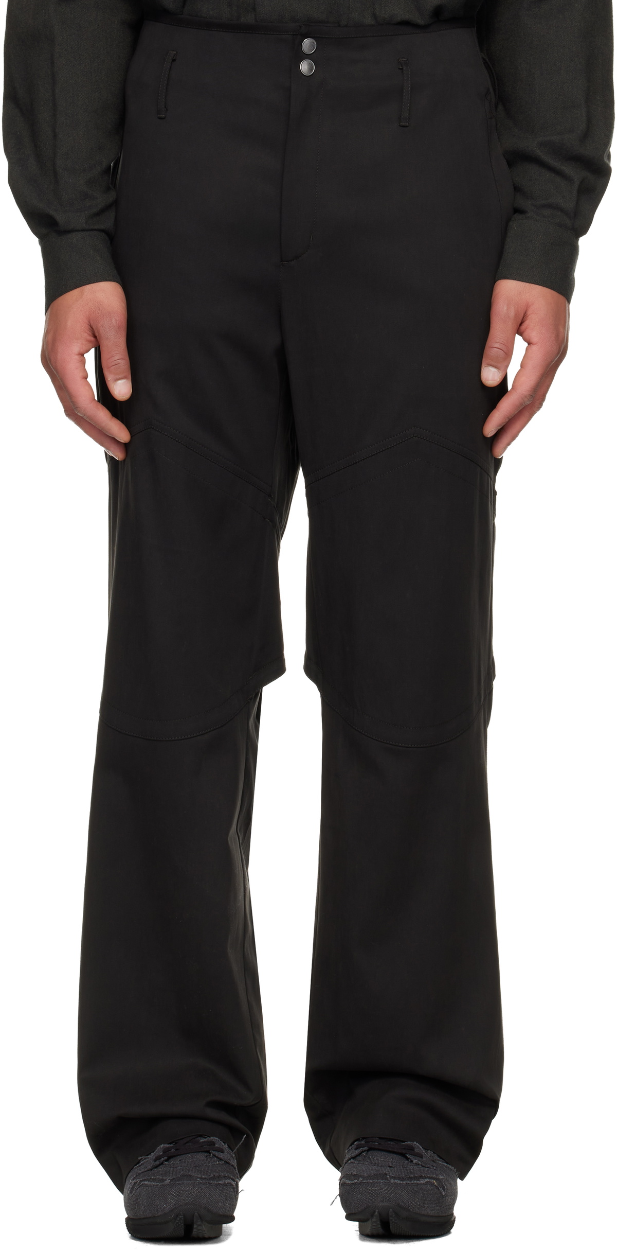 Kiko Kostadinov SSENSE Exclusive Gray Antharas Trousers Kiko