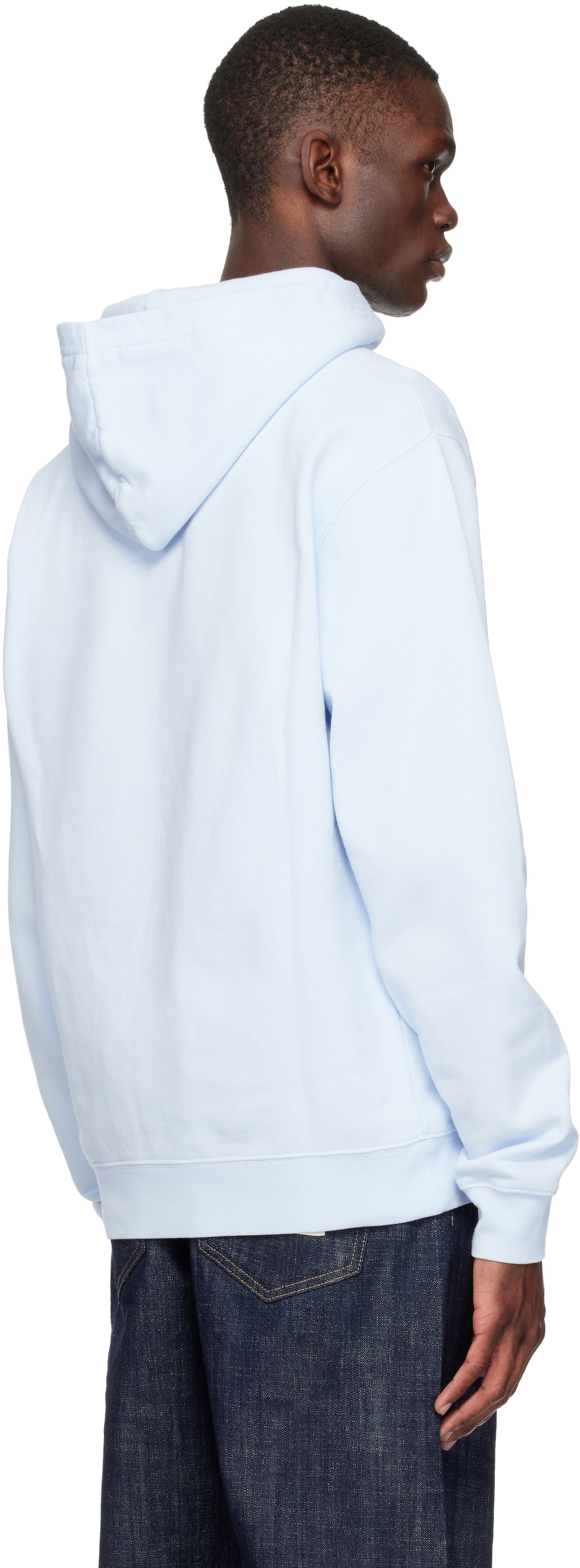 JACQUEMUS Blue 'The Gros Grain' Hoodie
