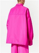 VALENTINO - Nylon Shirt Jacket