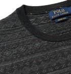 Polo Ralph Lauren - Slim-Fit Fair Isle Merino Wool Sweater - Gray