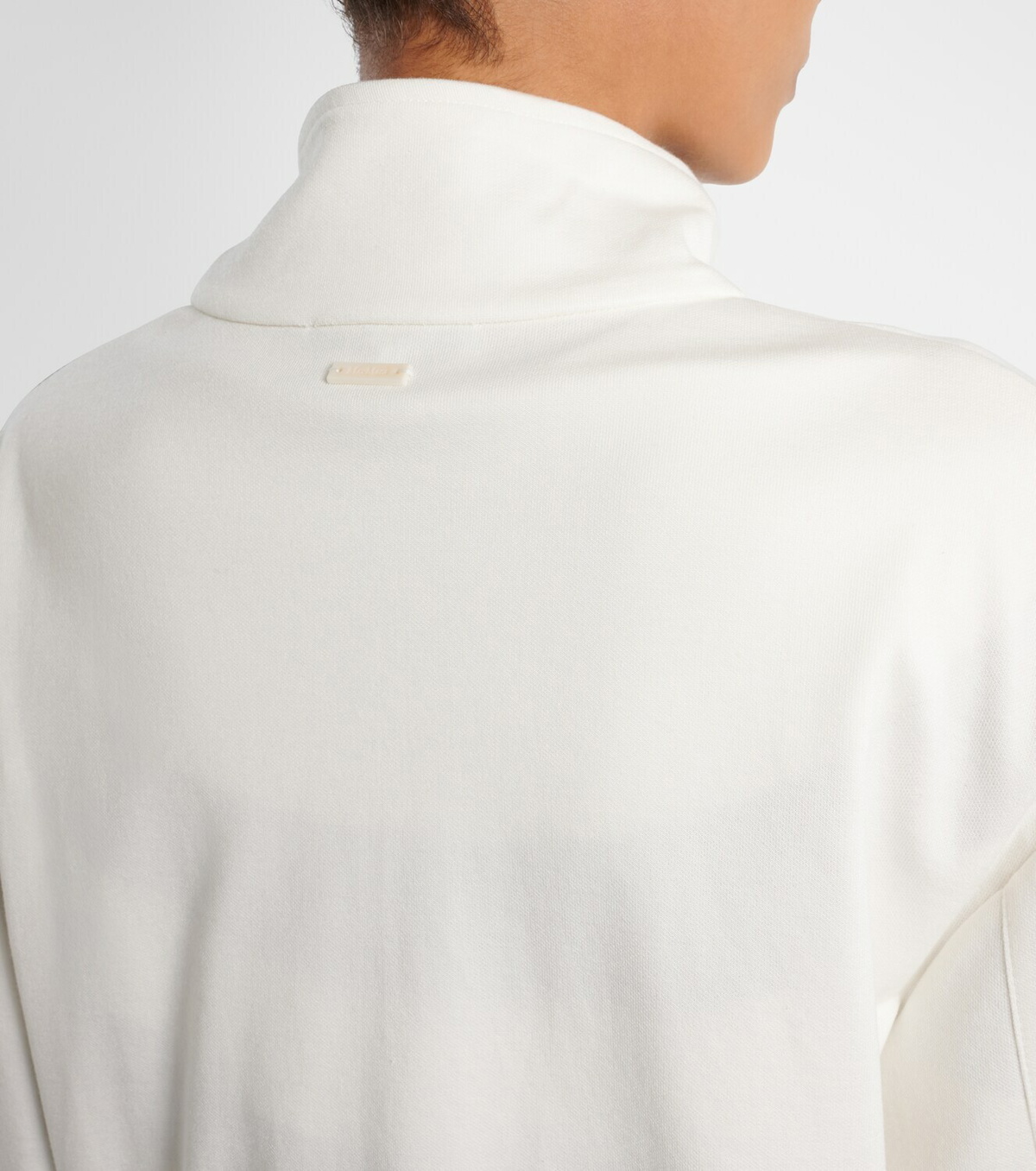 Max Mara Cotton and silk-blend sweatshirt