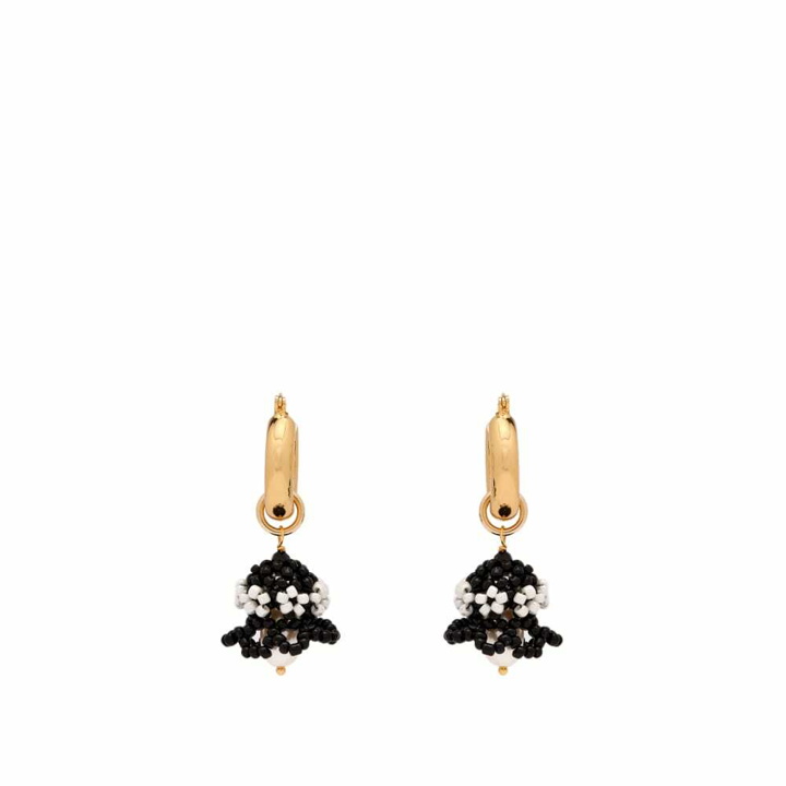 Photo: Shrimps Women's Brad Earrings in Gold/Black