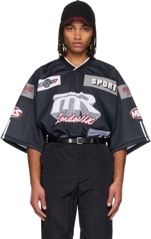 Photo: Martine Rose Gray Oversized Hockey T-shirt