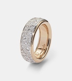 Pomellato Iconica 18kt rose gold ring with diamonds