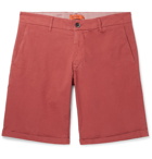Barena - Stretch-Cotton Chino Shorts - Red