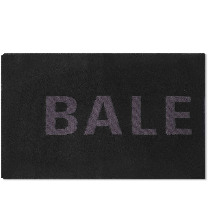 Photo: Balenciaga Macro Logo Scarf