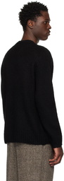 Acne Studios Black Embroidered Sweater