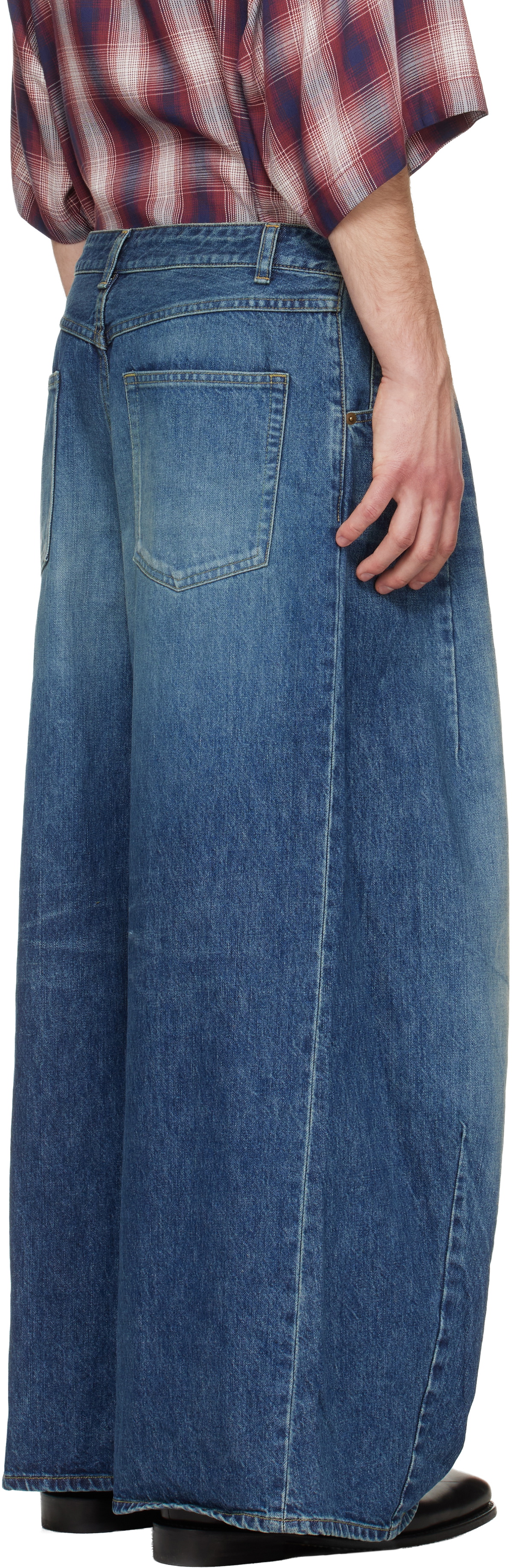 NEEDLES Blue H.D. Buggy Jeans