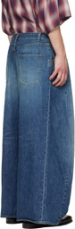 NEEDLES Blue H.D. Buggy Jeans