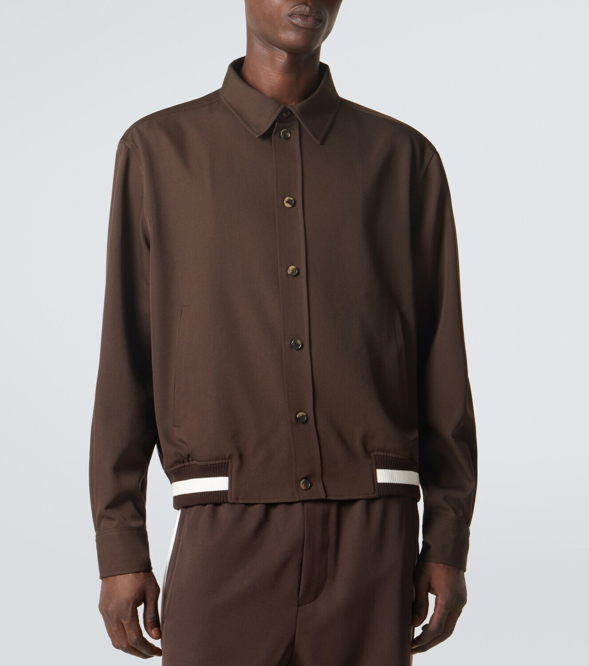 Loewe Wool gabardine blouson jacket
