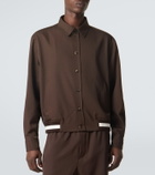 Loewe Wool gabardine blouson jacket