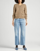 Maje Womens Cardigan Light brown