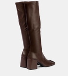Courrèges Reedition faux leather knee-high boots