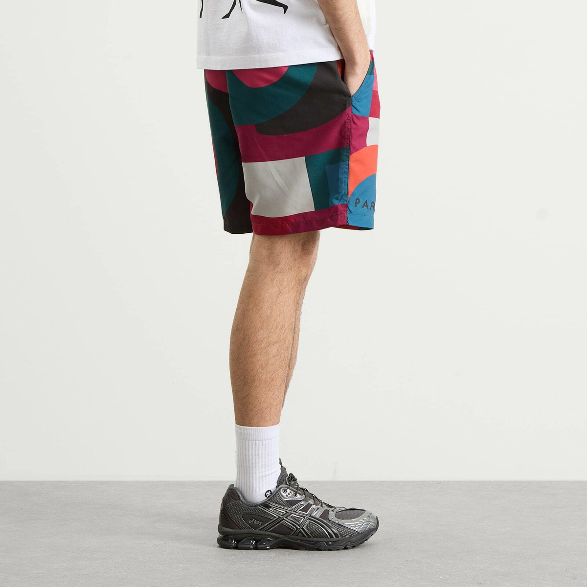 By Parra Men's Ball To The Face Swim Shorts in Multi