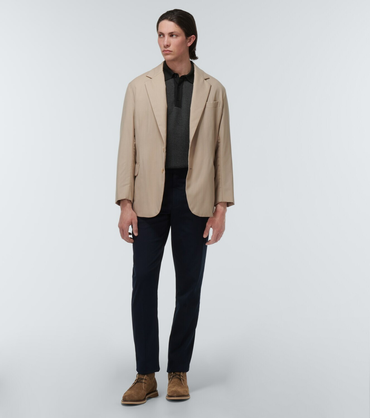 Berluti Scritto suede Derby shoes