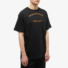 Raf Simons Men's Showroom Dates T-Shirt in Black