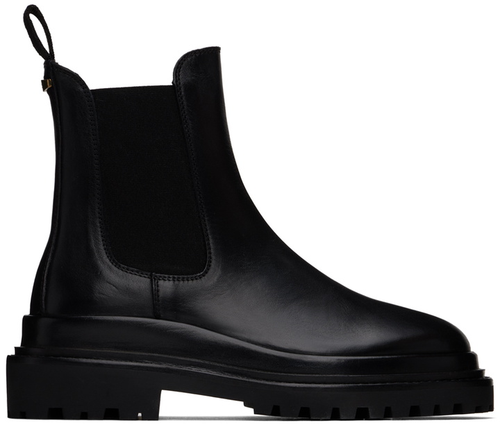 Photo: Isabel Marant Black Ceilee Chelsea Boots