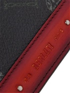 Berluti - Excursion Signature Logo-Print Canvas and Leather Billfold Wallet
