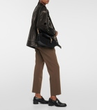See By Chloé Mara Small suede and leather crossbody bag