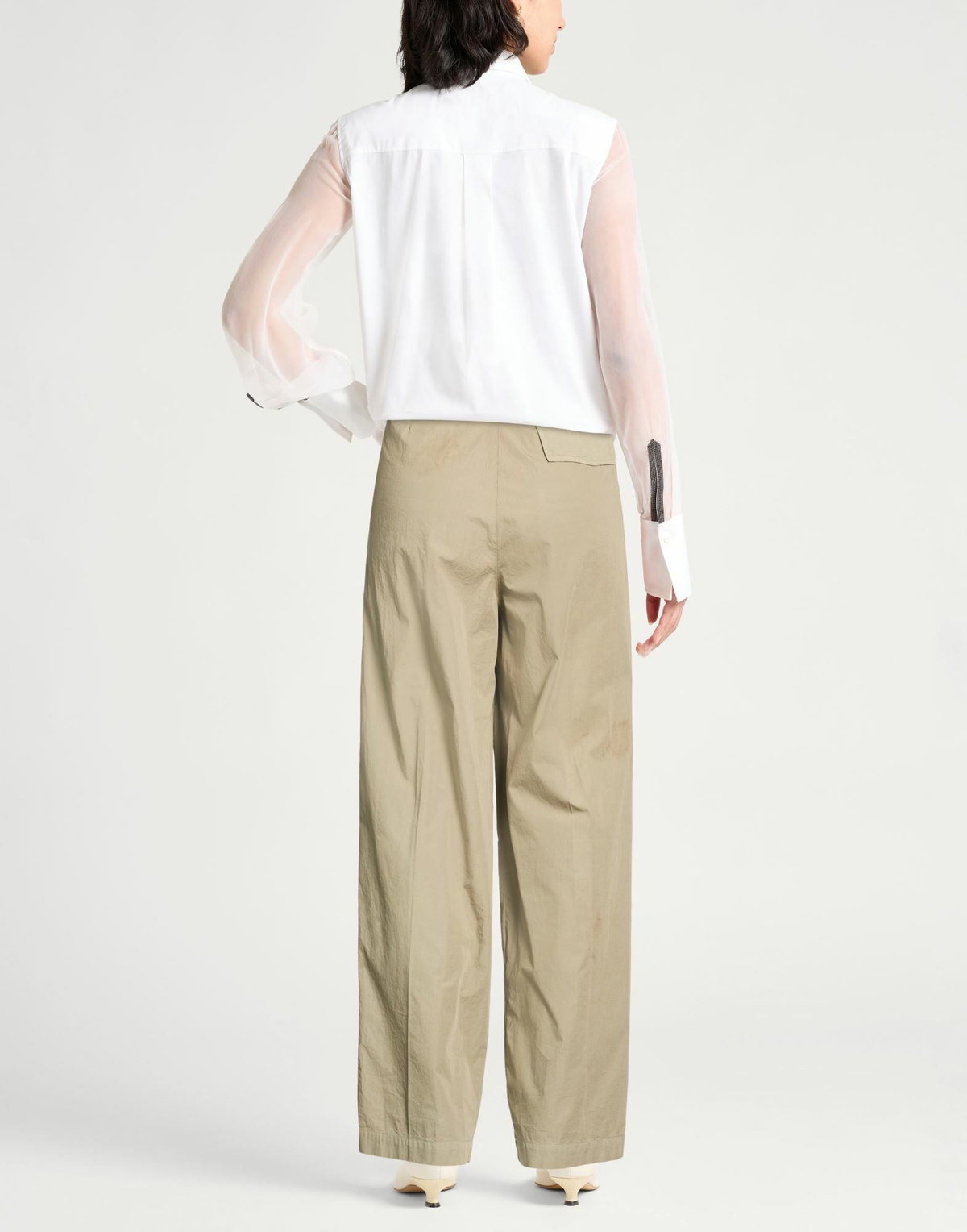 Jucca Womens Pants in Sage green