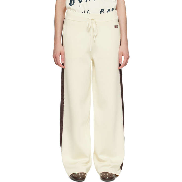 Photo: Wales Bonner Off-White Tide Viscose Poly Knit Track Pants