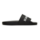 Burberry Black Burberry Kingdom Pool Slides