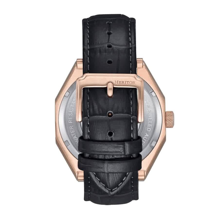 Heritor Antoni Automatic Black Dial Mens Watch HERHS4306